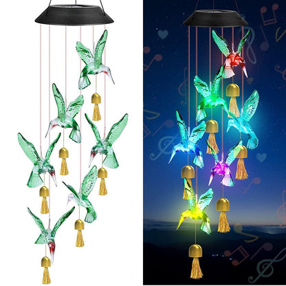 🌿Hummingbird Solar Light 🐦 Eco-Friendly Garden Glow🔥 50% OFF