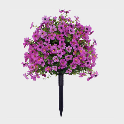 🔥Last Day: 60% OFF🔥Artificial Eucalyptus and Violet Ground-Insert Floral Decoration