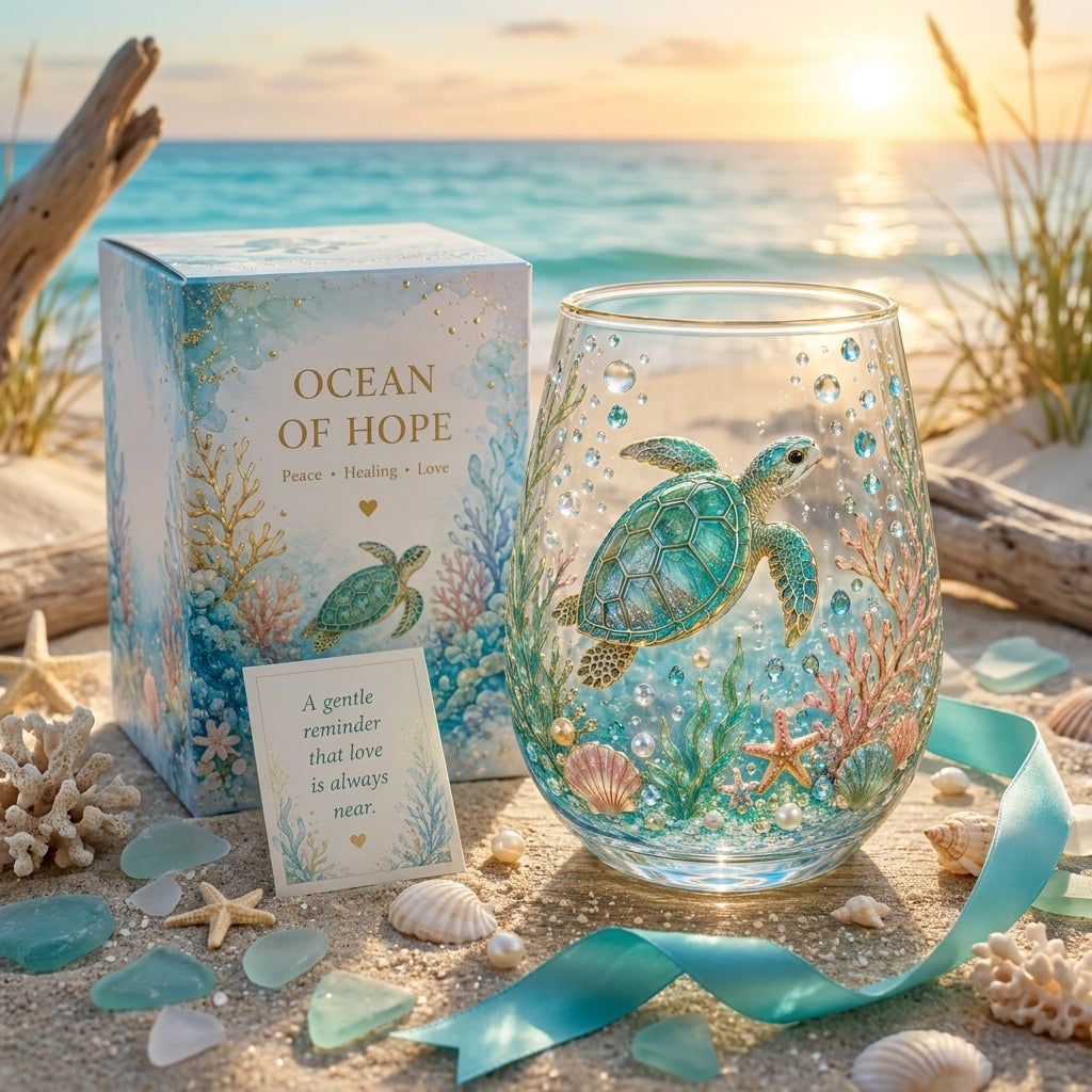 🌿🌊Journey Through Nature — Handcrafted Glassware✨