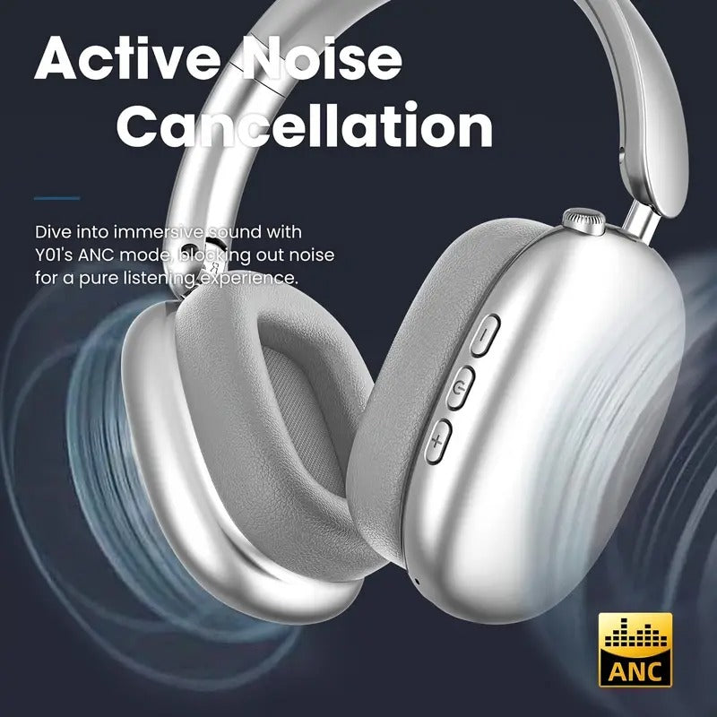 ear wireless headphones noise canceling audio 48h - Temu